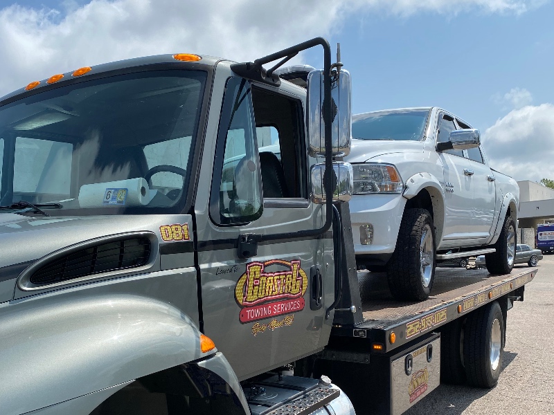 I-95 flatbed towing