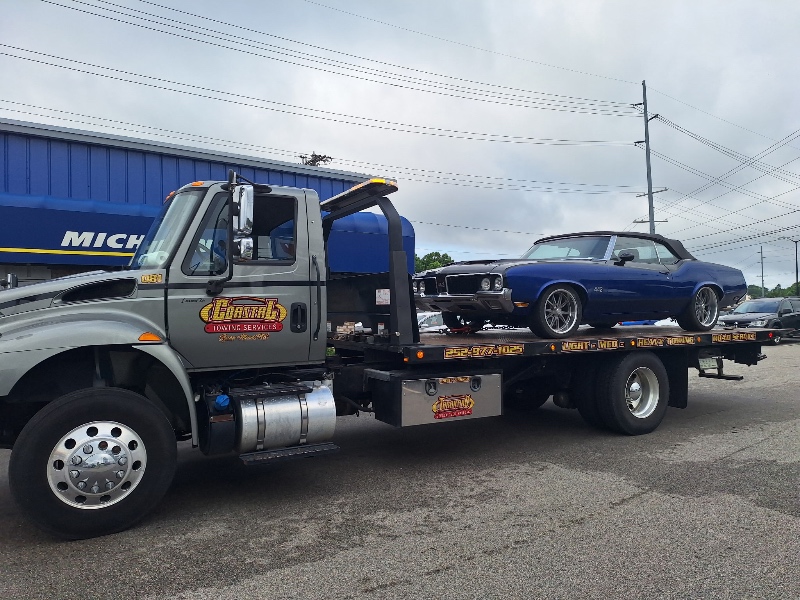 Rocky Mount flatbed towing