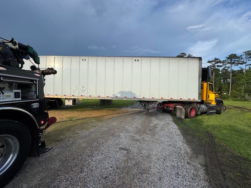 Rocky Mount semi recovery